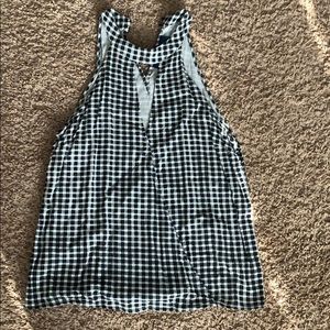 Plaid tank